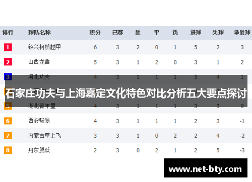 石家庄功夫与上海嘉定文化特色对比分析五大要点探讨